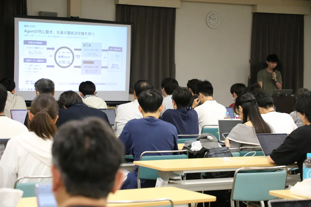 中間合宿の様子
