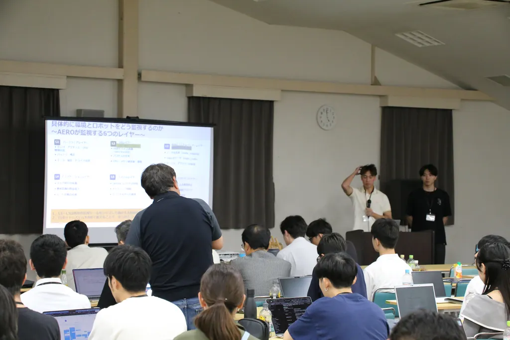 中間合宿の様子
