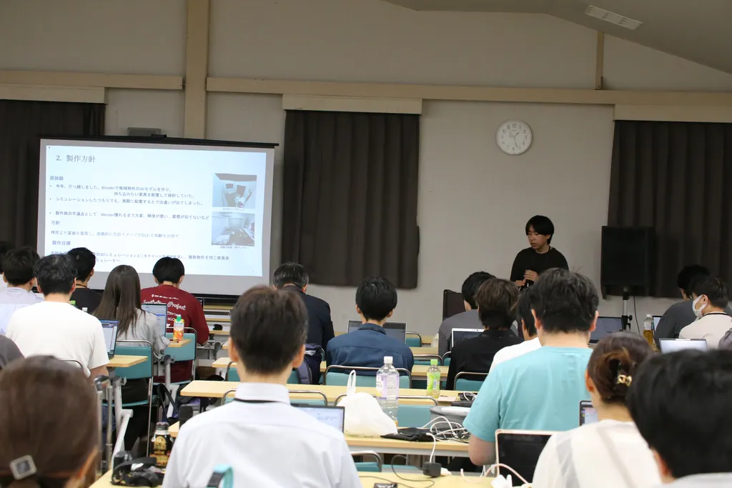 中間合宿の様子